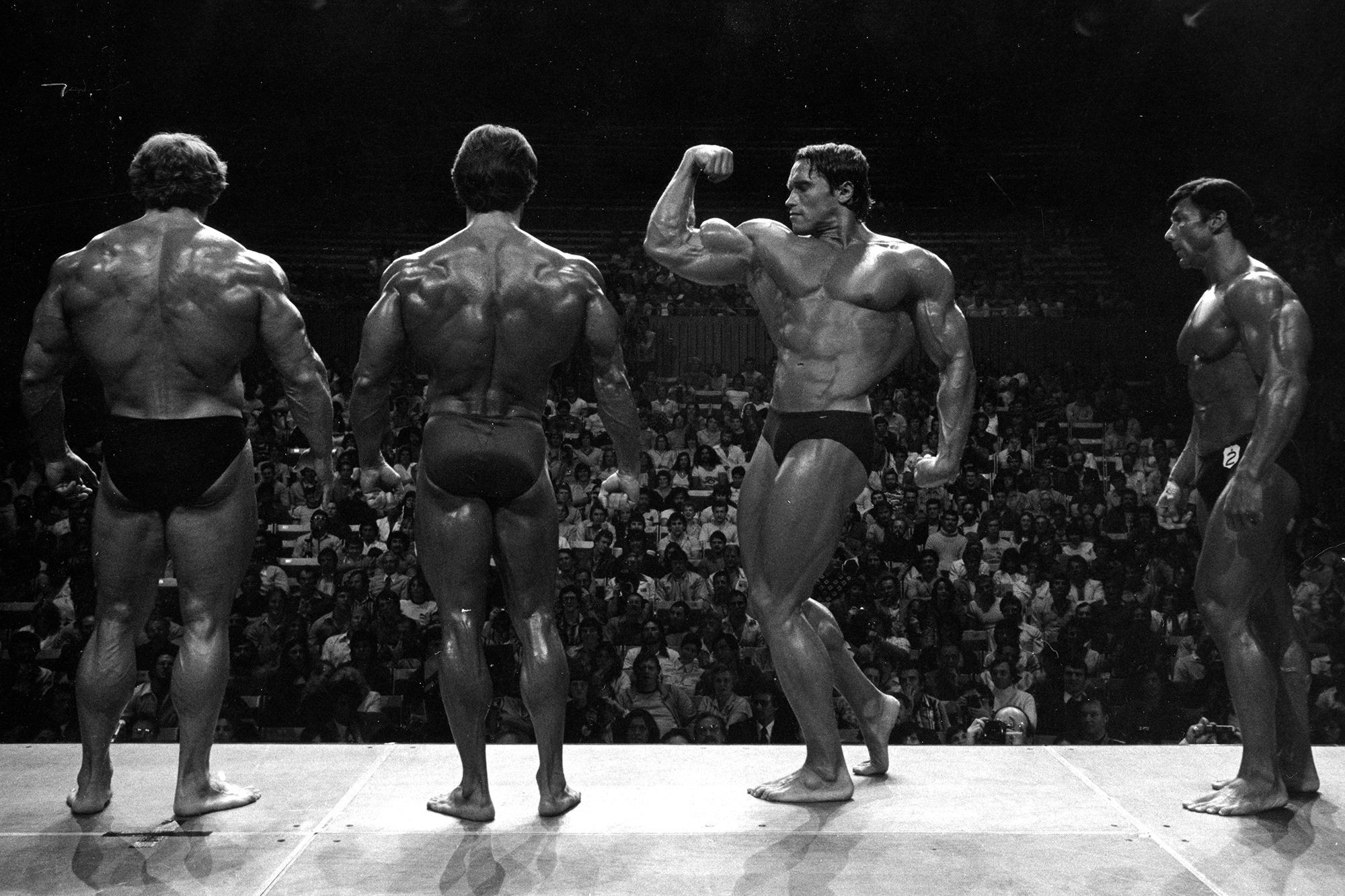 Arnold Schwarzenegger · Arnold Schwarzenegger in competition