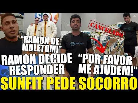 URGENTE! DONO DA SUNFIT PEDE SOCORRO E RAMON DE MOLETOM ACABA VIRANDO APELIDO! DINO RESPONDEU