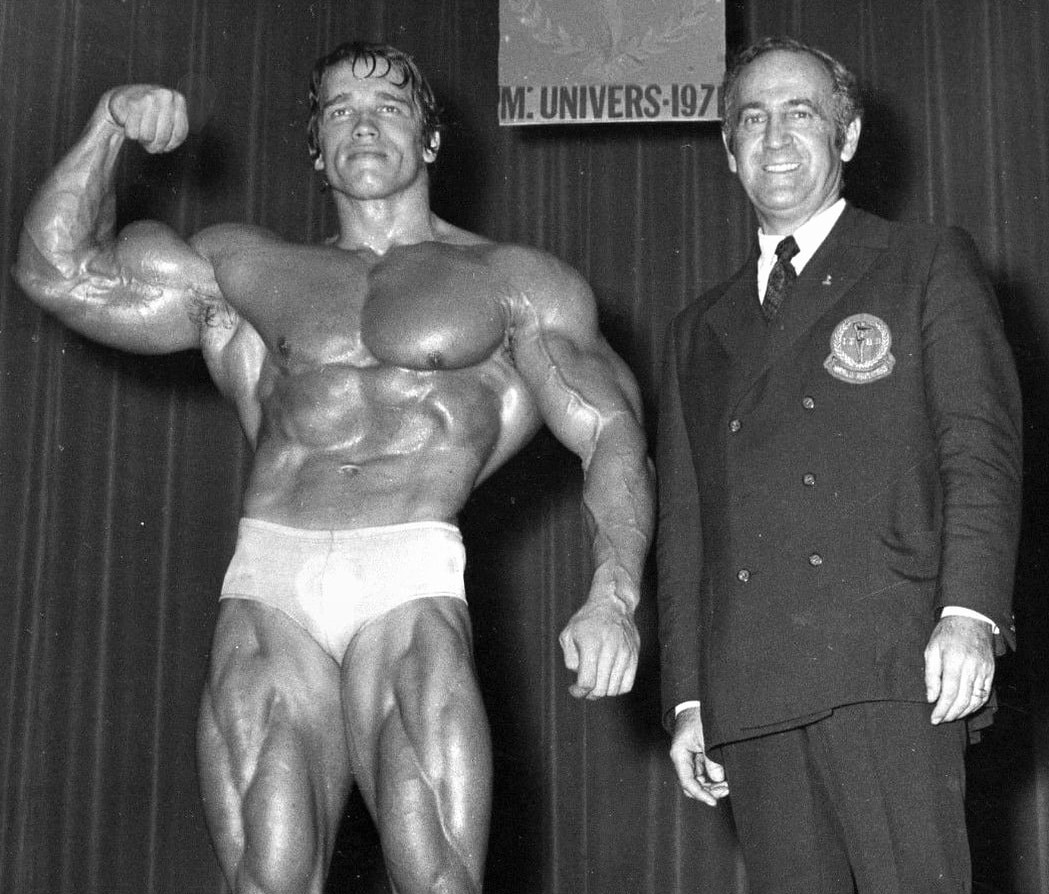 Arnold Schwarzenegger · Arnold Schwarzenegger in competition