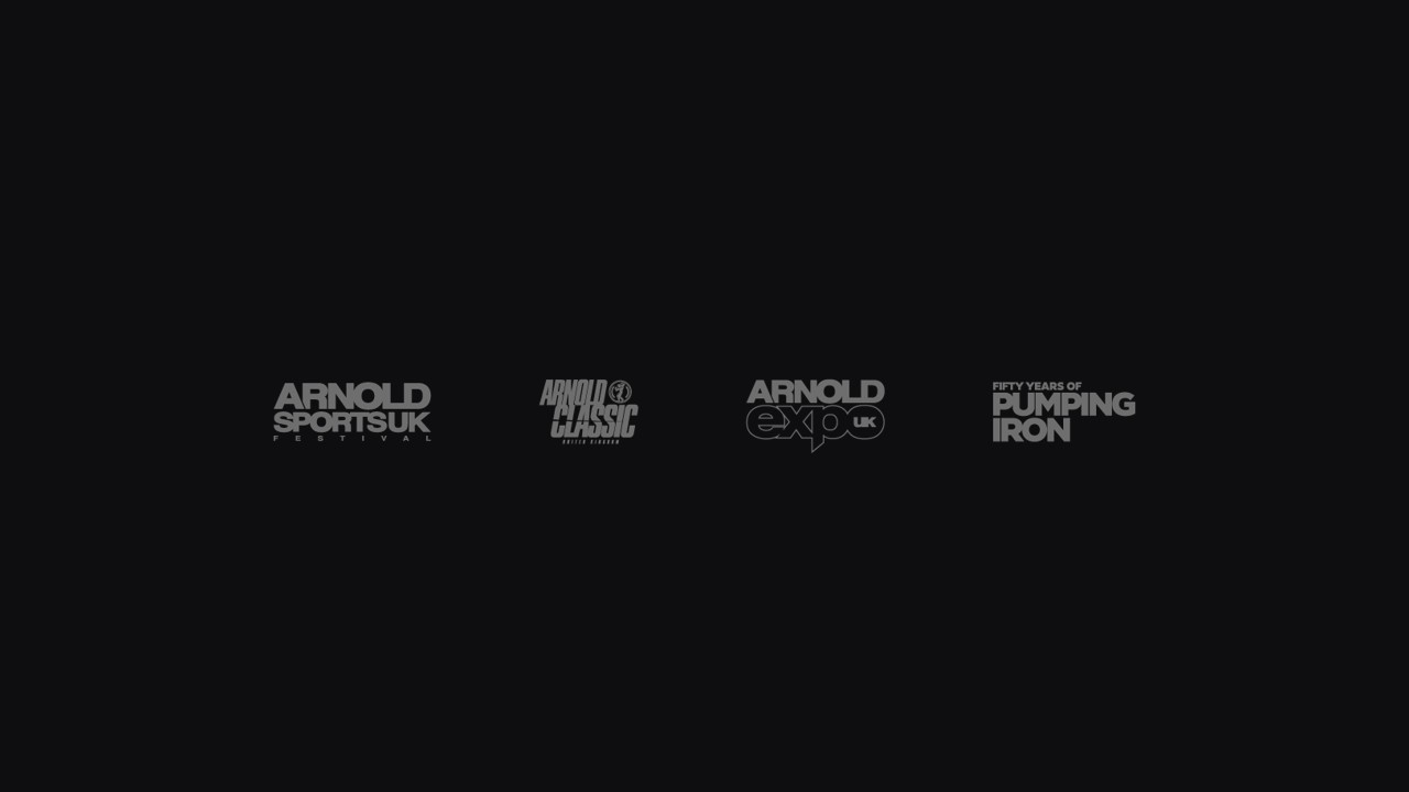 Arte oficial del 2027 Arnold Classic UK