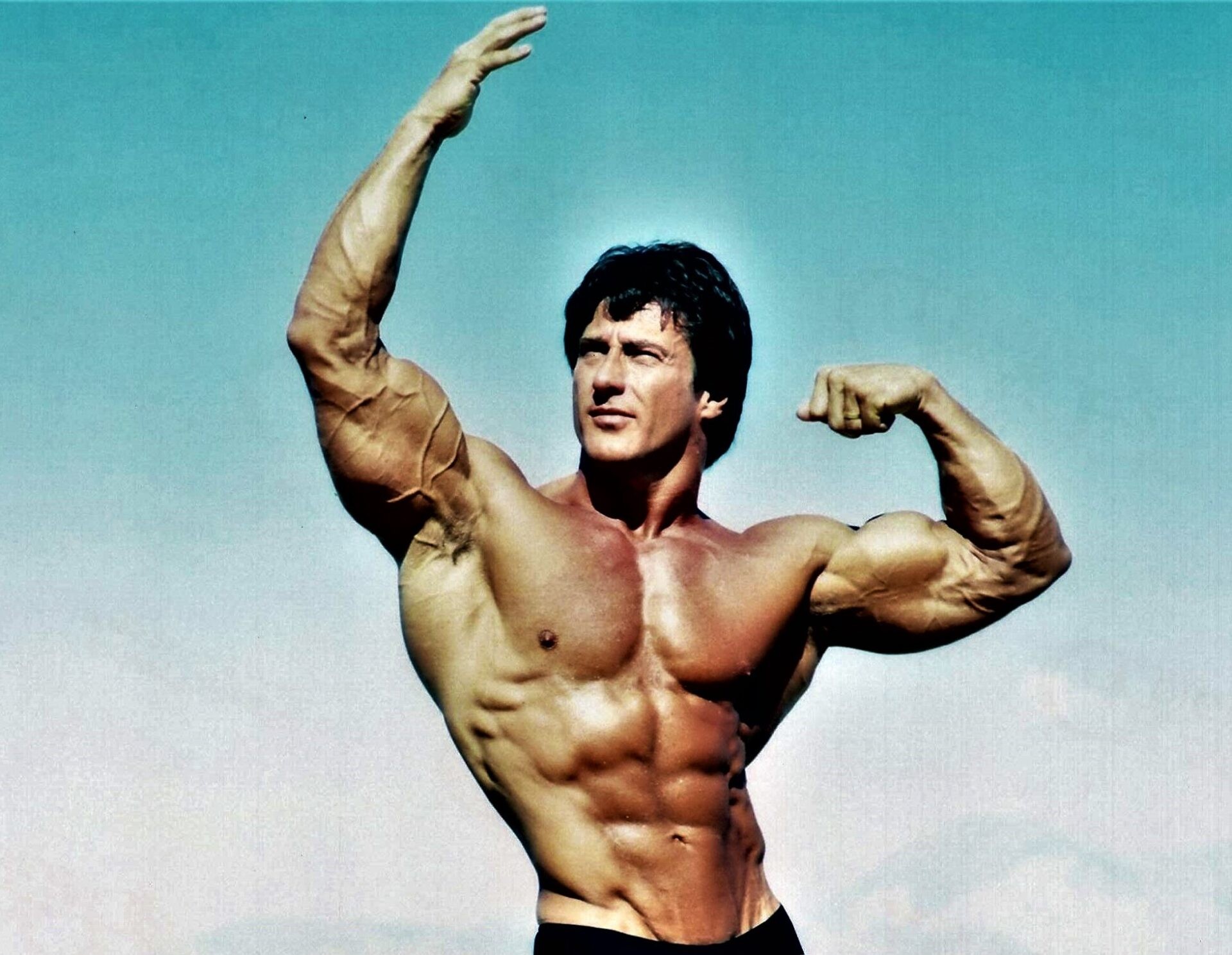Frank Zane · Frank Zane in competition