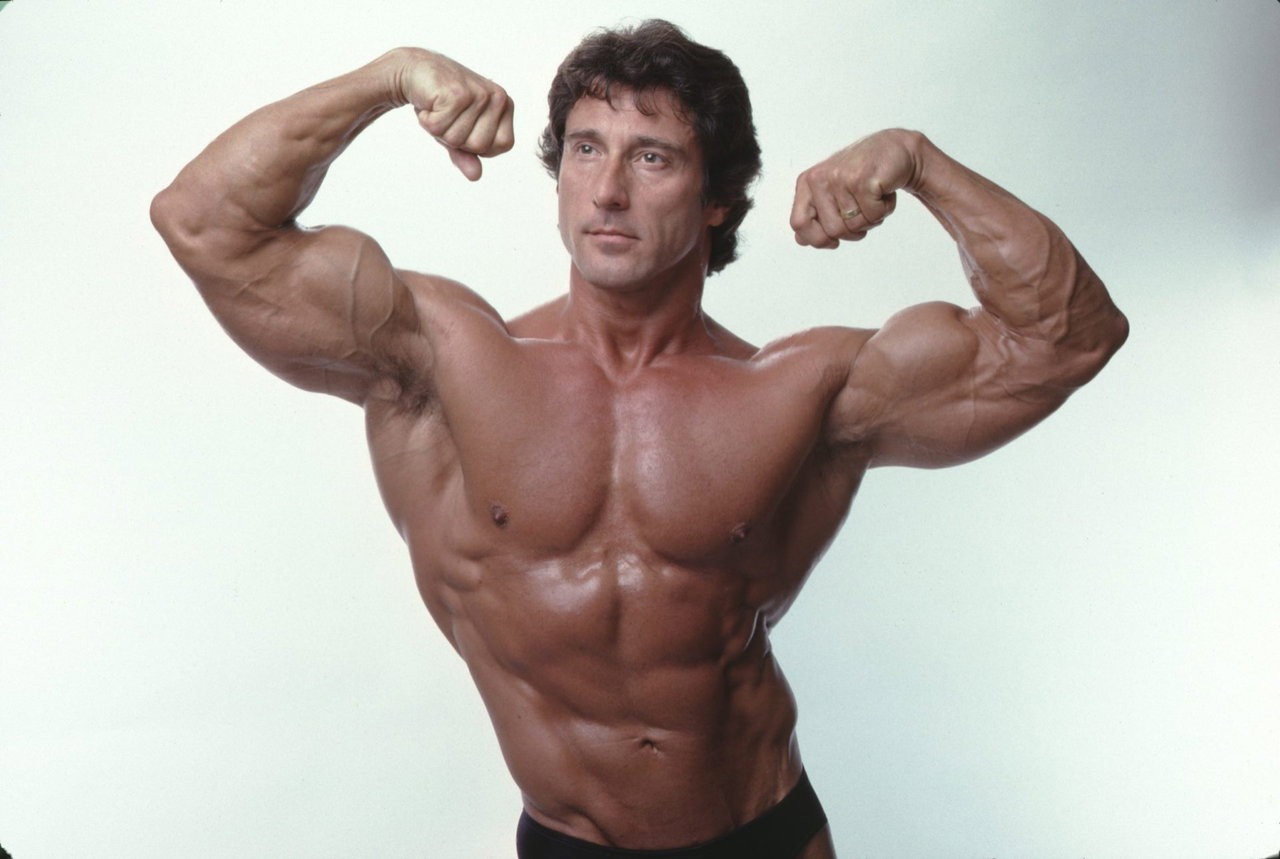 Frank Zane · Frank Zane in competition