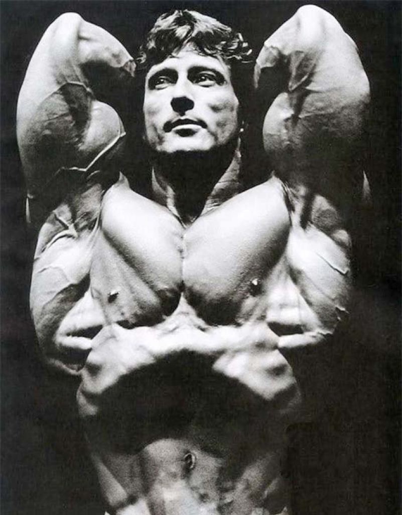 Frank Zane · Frank Zane in competition